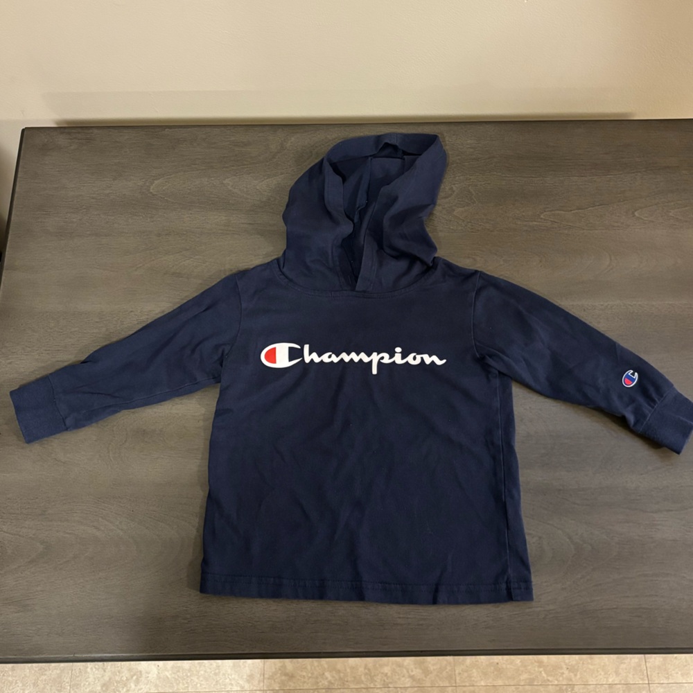 Champion Long-Sleeve Hooded Tee
